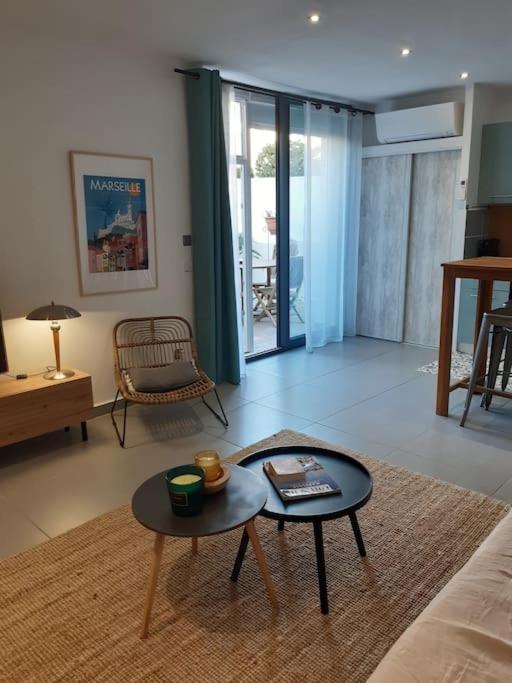 Grand Studio Avec Patio Marsilia Exterior foto
